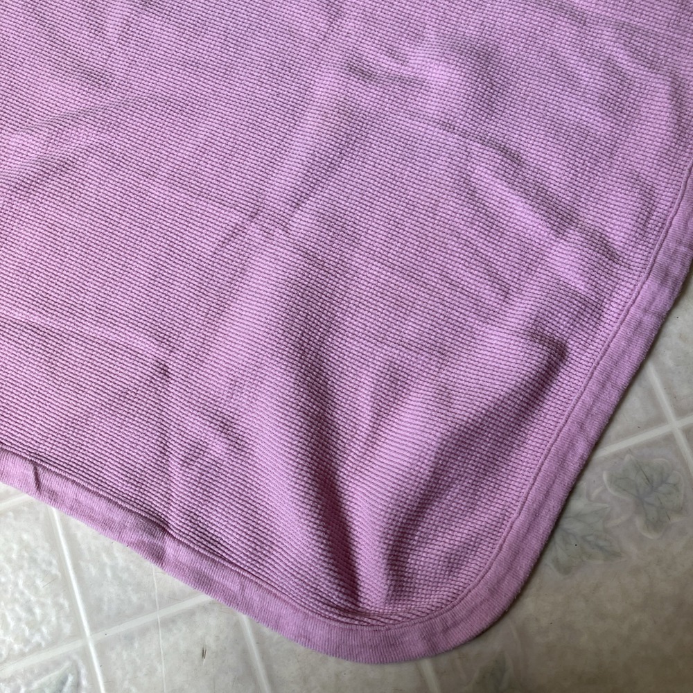 Garanimals Thermal Baby Blanket Waffle Weave light pink Cotton Receiving GM4131G